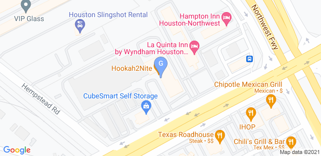 Map to Gracie Jiu-Jitsu Houston